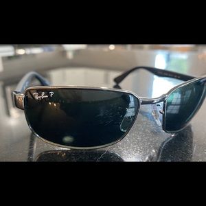 Ray-Ban Gun Metal Polarized Sunglasses